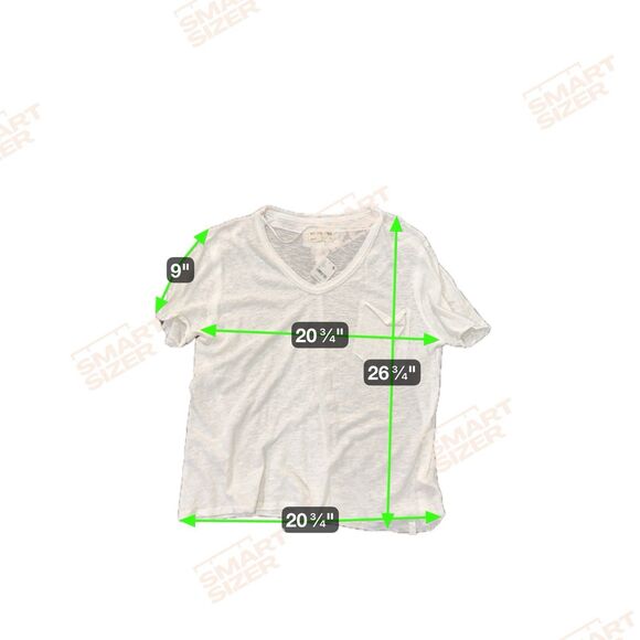 Free People We Are Free All We Need Tee XS NWT Oversized Linen Cotton V Neck - Picture 11 of 11